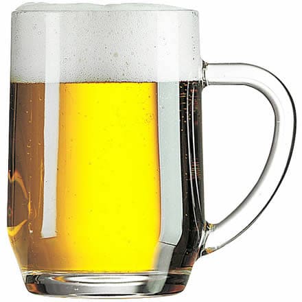 Arcoroc Haworth Pint Tankards CE 20oz / 568ml (Pack of 4)