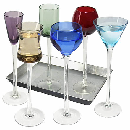 ARTLAND 7 Piece Long Stem Liqueur Set