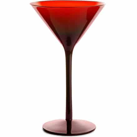 ARTLAND Midnight Rouge Martini Glass 8.8oz / 250ml (Set of 2)