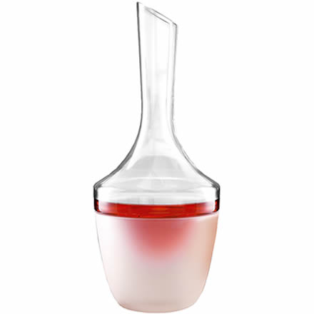 Chef & Sommelier Open Up Fresh Frosted Decanter & Ice Bowl Set 26oz / 750ml (Single)