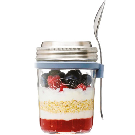 KILNER Round Glass Breakfast Jar Set 0.35 Litre (Single)