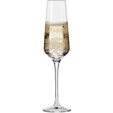KROSNO Avant-Garde Collection Champagne Flutes 6.3oz / 180ml (Pack of 6)