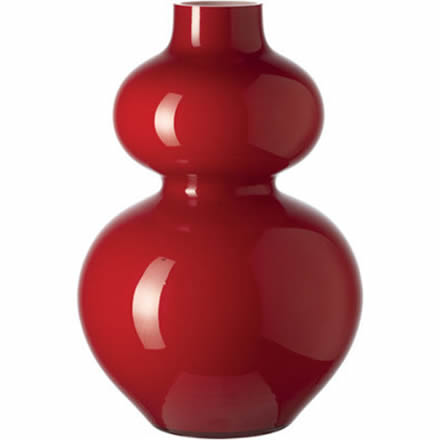 LEONARDO Natale Red Vase 28cm (Single)