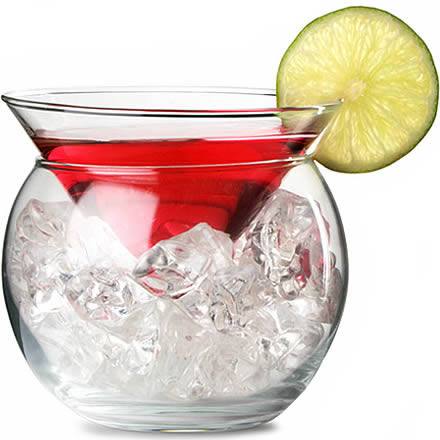 Libbey Stemless Martini Chiller Glasses 6oz / 170ml (Case of 12)