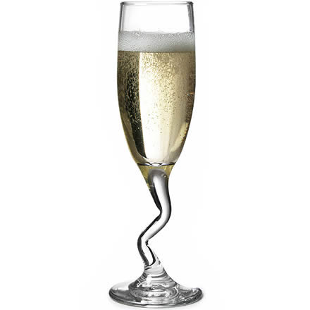 Libbey Z-Stem Champagne Flutes 6oz / 170ml (Pack of 4)