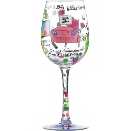 LOLITA Mummy’s Time Out Wine Glass 15.5oz / 440ml (Single)