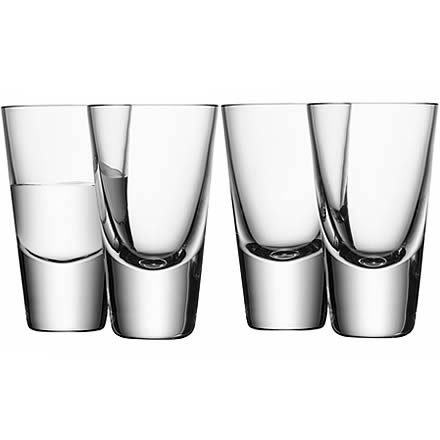 LSA BAR Vodka Glasses 3.5oz / 100ml (Pack of 4)