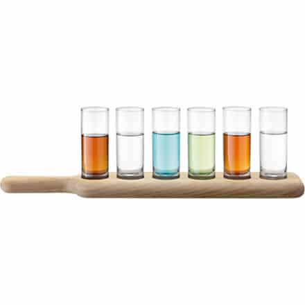 LSA PADDLE Vodka Set & Oak Paddle