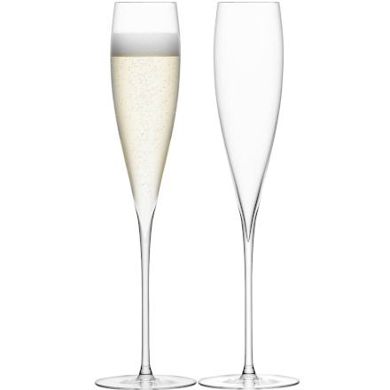 LSA SAVOY Champagne Flutes 7oz / 200ml (Set of 2)