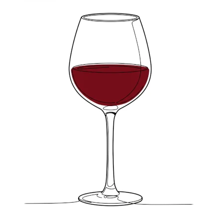 Red Wine Glass