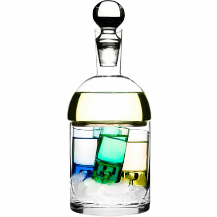 Sagaform Schnapps Carafe Glass Set