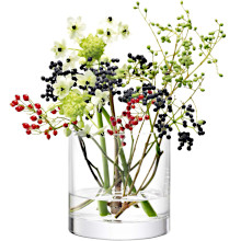 LSA COLUMN Vase/Candleholder 12cm (Single) Image