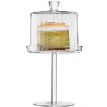 LSA GIO LINE Cake Stand & Dome 4 3/4 inches / 12cm (Single) Image