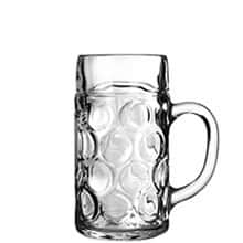 Stoelzle German Beer Stein Glass 2 Pints / 1.4litres (Pack of 6) Image