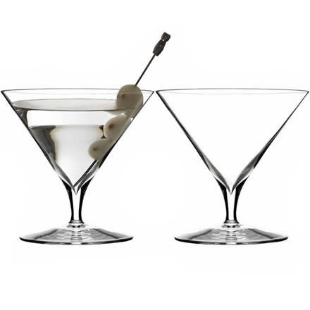 Waterford Elegance Martini Glasses 11.6oz / 330ml (Set of 2)